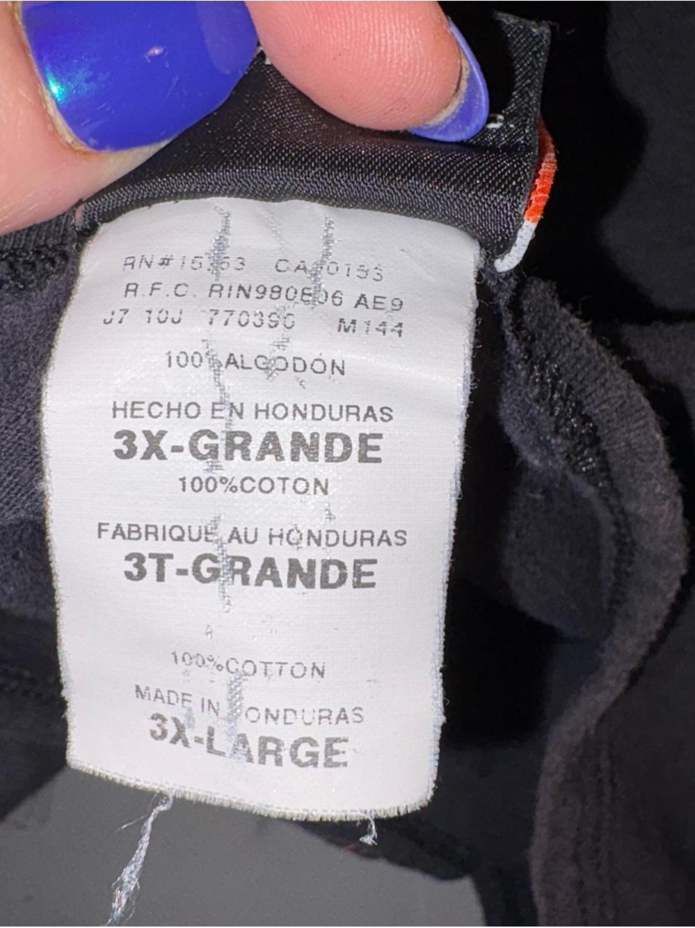 Harley-Davidson Black Tank with Orange HD Outline Alaska - Picture 6 of 7